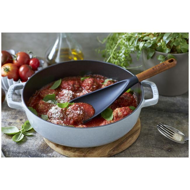 Twin Cooking Spoon (Matte Black - Cooking Spoon / 4 Pack)