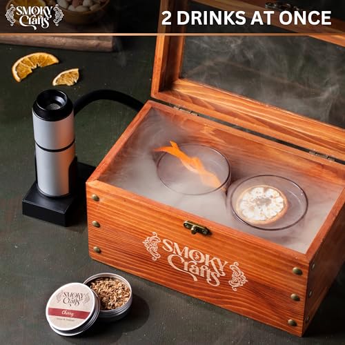Whiskey Smoker Kit with Smoke Gun (Box Kit)