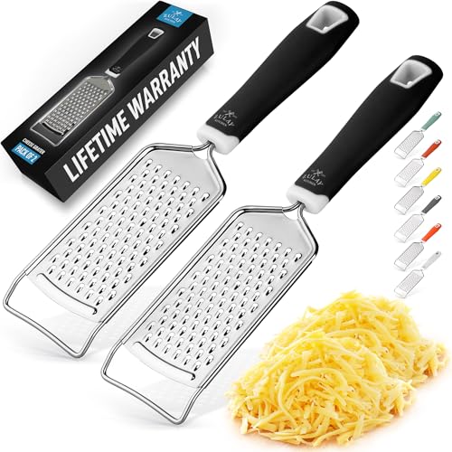 Professional Cheese Grater Stainless Steel (2 Count)