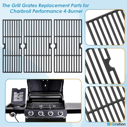 18" Grill Replacement Grate for Charbroil Performance 4 (18" x 25 1/8"(4B/CI))