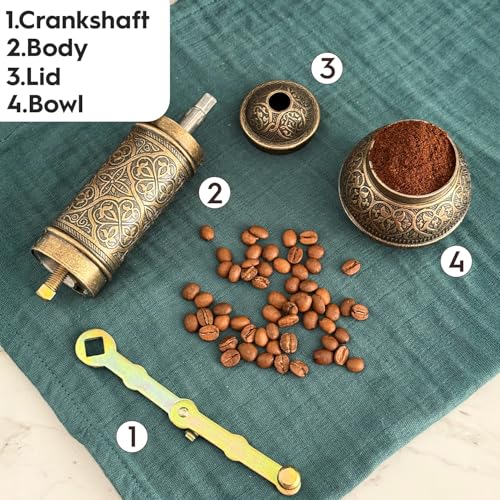 Decorative Handmade Coffee Grinder (Antique)