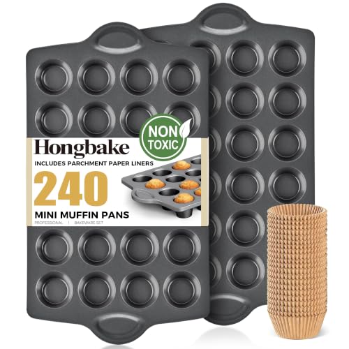 Mini 24 Ceramic Muffin Pan Set