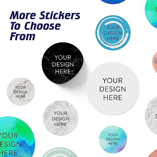Custom Vinyl Stickers Your Image (100 Count)