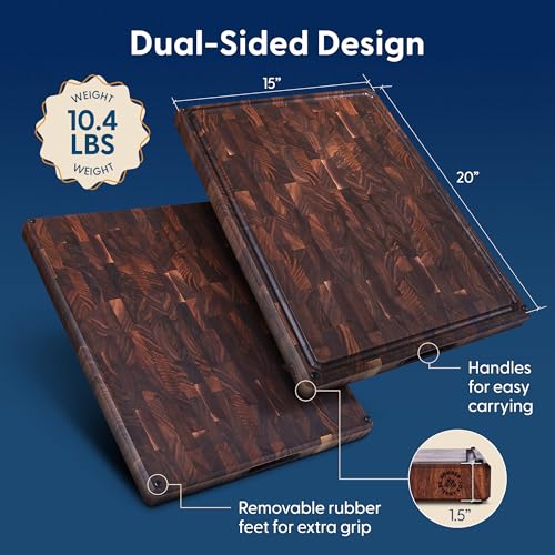 Welton Cutting Board (Welton | Black Walnut | End Grain)