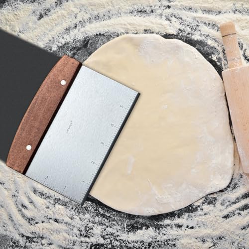 Stainless Steel Metal Spatula Set For Griddle (3" x 5", 5" x 6", 3" x 6")