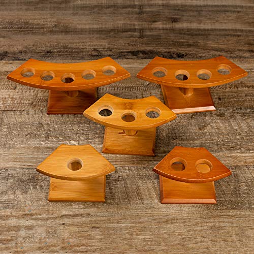Japanese Style Temaki Sushi Roll Holder Ice Cream Cone Holder With 1 (5 Holes)