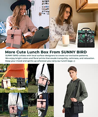 Insulated Lunch Bag Rolltop Lunch Box