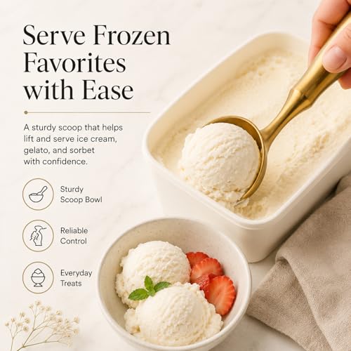Ice Cream Scoop (Gold)