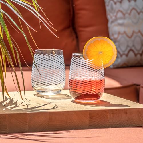 Cyclone Stemless Wine Tumbler (2 Count)