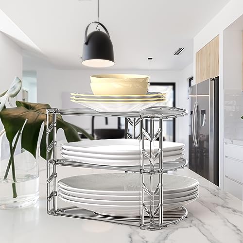 3 Tier Counter Corner Shelf Organizer