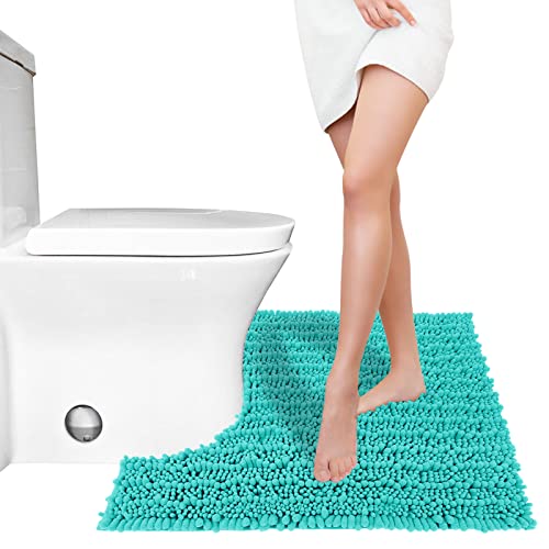 Toilet Rug U Shaped Washable 24x20 Inch