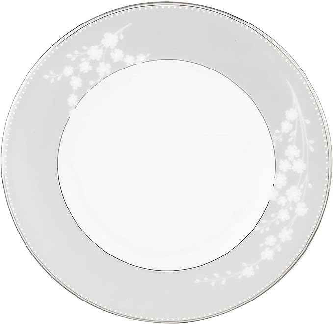 Lenox Bellina Bone China Platinum Banded 9" Accent Plate
