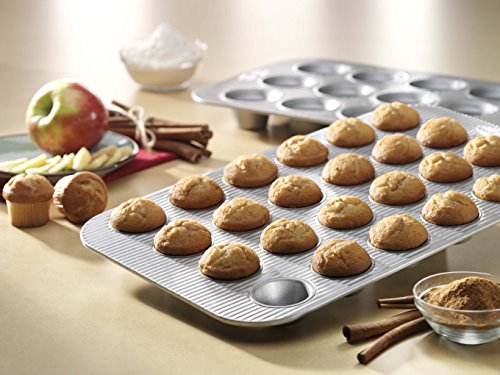 Bakeware Mini Cupcake and Muffin Pan (24 Cup / Mini Muffin Pan)