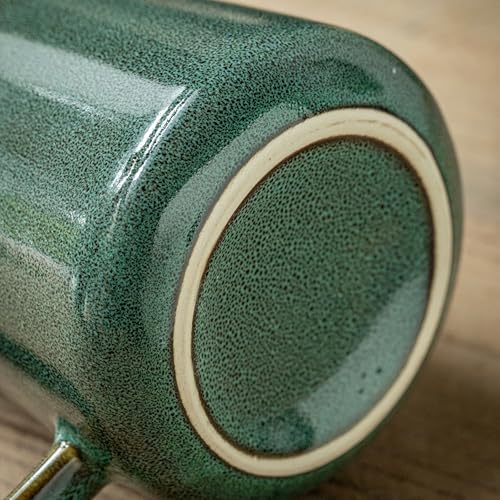 Extra Large Tall Coffee Mugs with Handle (24 oz-Blue&Green)