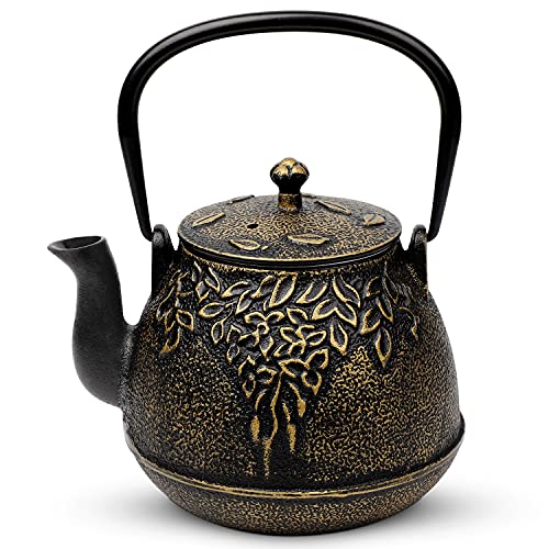 Tea Kettle for Stove Top (54 oz / Black)