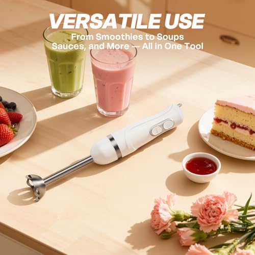 Immersion Blender Corded 400W (White / single)