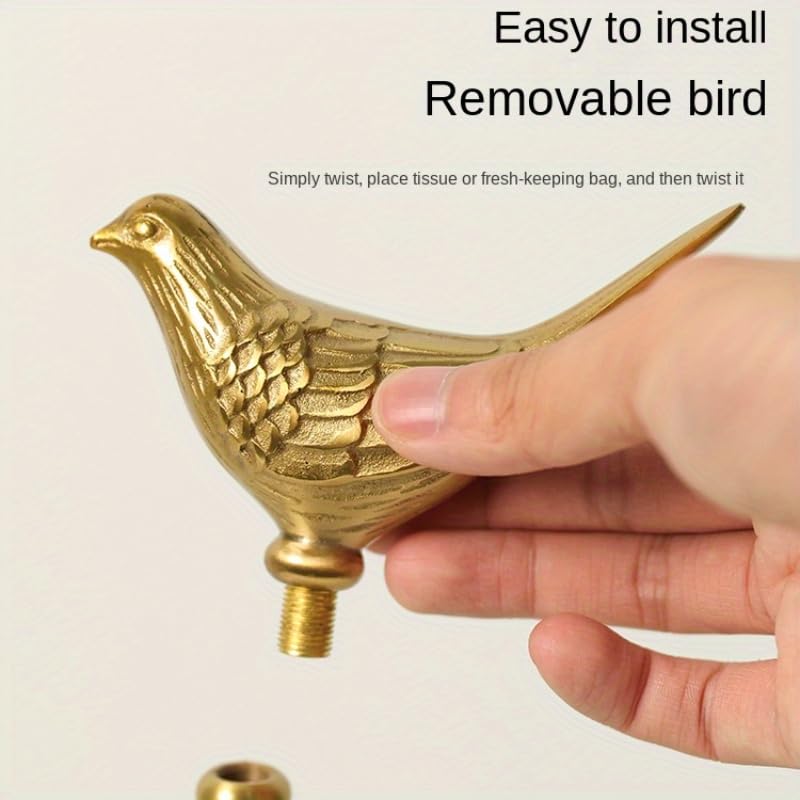 Luxurious Gold Paper Towel Holder Countertop (Gold)