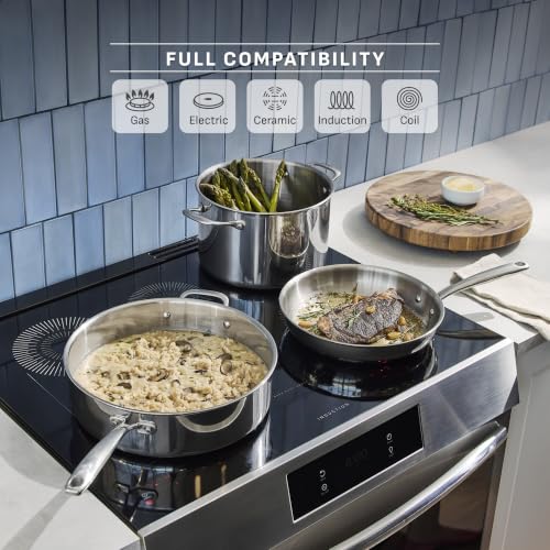 Pro Tri Ply Stainless Steel (Cookware Set)