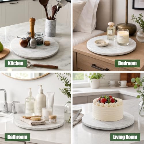 Marble Lazy Susan (Bianco Carrara / 16")
