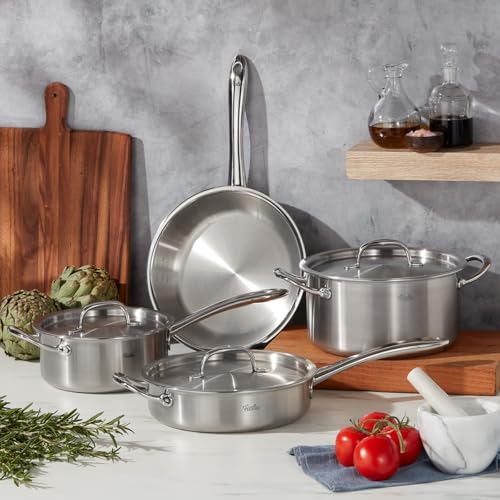 M5 Pro-Ply 5-ply Stainless Steel 7 Piece Cookware Set (7 Piece)