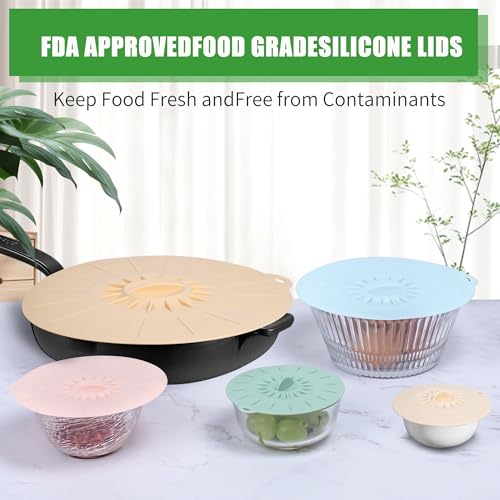 9 Pack Silicone Lids (9-Pack Silicone Lids)
