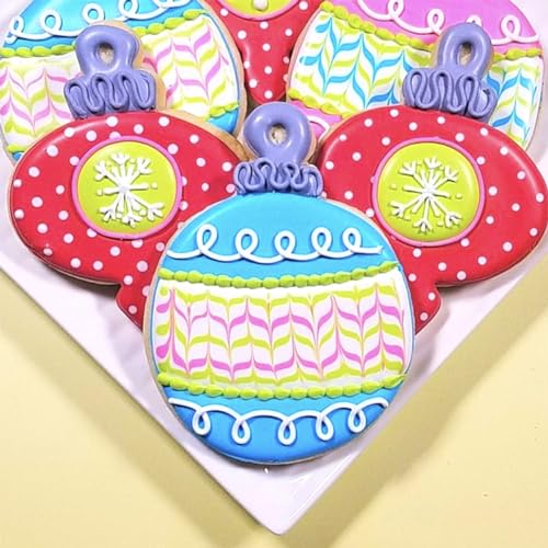 Christmas Ornament Cookie Cutters 8Pcs