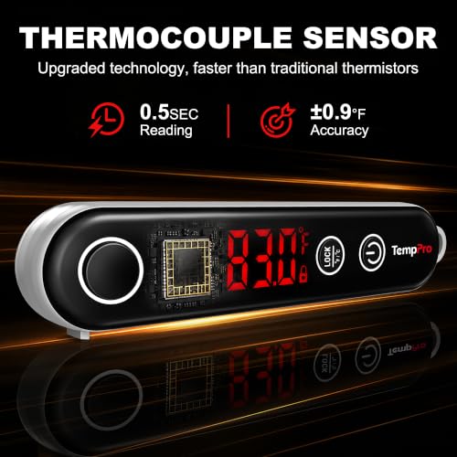 TempSwift 0.5 Sec Instant Read Meat Thermometer Digital