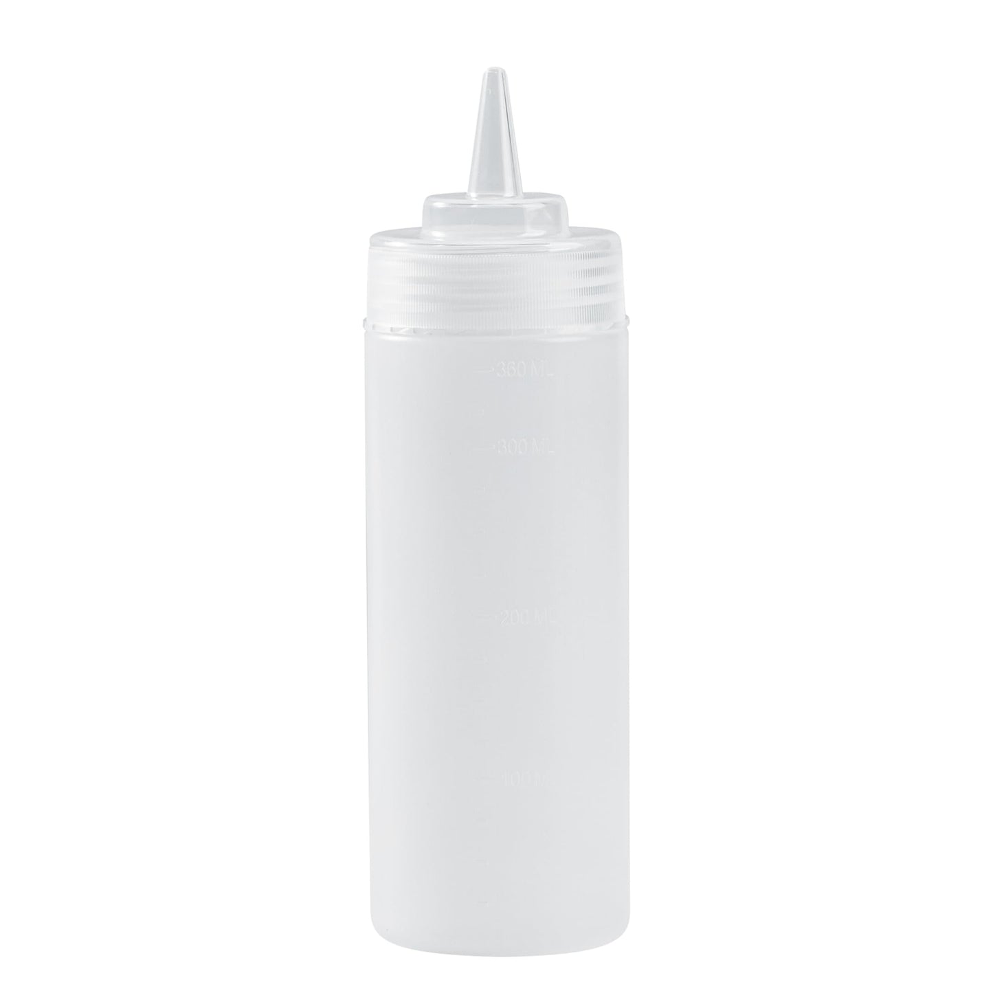12 Ounce Condiment Squeeze Bottle 1 With Lid Plastic Squeeze Bottle