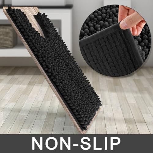 Toilet Rug U Shaped Washable 24x20 Inch