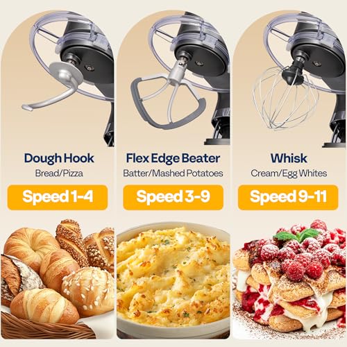 Stand Mixer with Dough Proofing (Smart Presets / Gray)