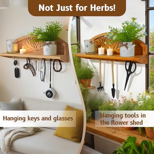 Tree Design Hanging Herb Drying Rack