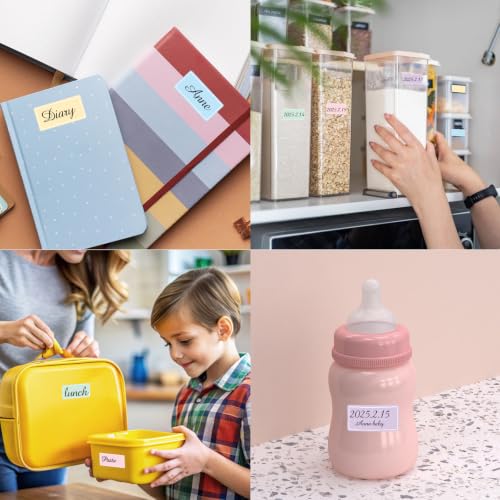 500PCS Removable Labels (Colourful / 1*2 inch)