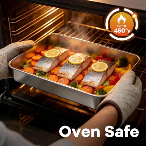 Baking Pan Set for Toaster Oven