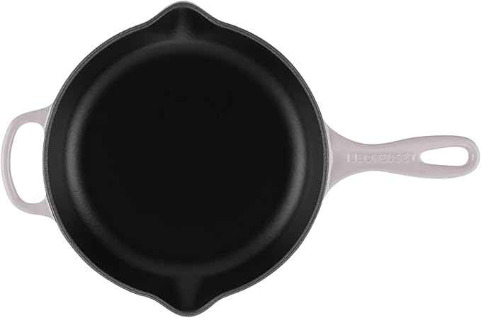 Le Creuset Enameled Cast Iron Signature Iron Handle Skillet, 9", Shallot