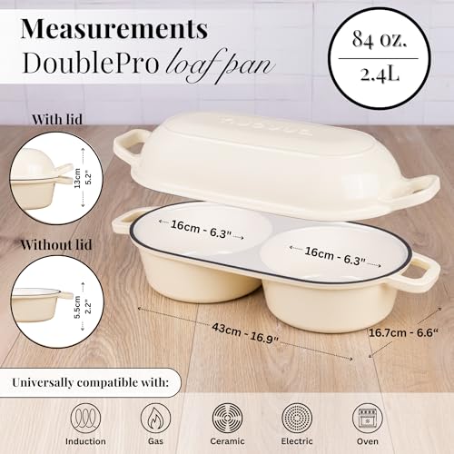 Dutch Oven For Sourdough Bread Baking (Cream)