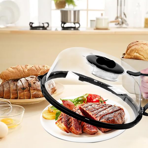 Microwave Splatter Cover (black)