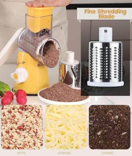 Rotary Cheese Grater Hand Crank