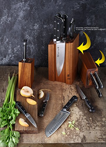 TV2 Series 1023046 Swedish 14C28N Steel Forged 14 (14-Piece Knife Block Set)
