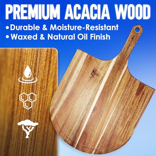16 Inch Wooden Pizza Peel