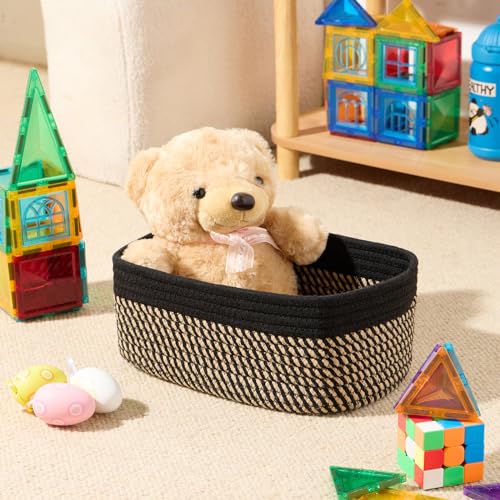 Small Storage Baskets for Organizing (3 Count)