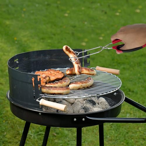 Stainless Steel Scissor Tongs with Comfort
