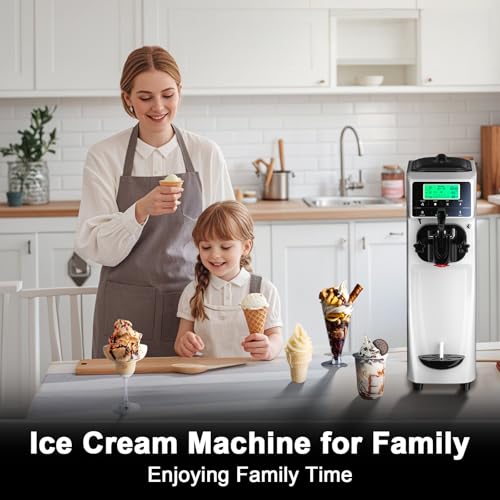 Soft Serve Ice Cream Machine ETL (white)
