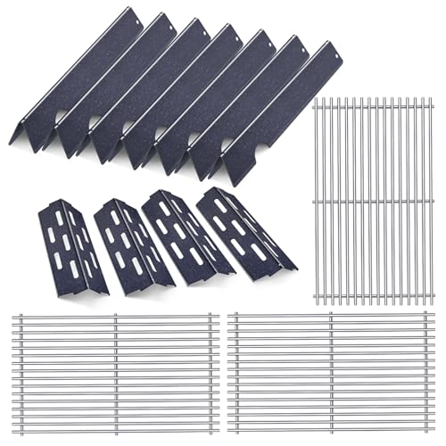 Grill Grates Flavorizer Bars Parts for Weber Genesis II E (silver 3)
