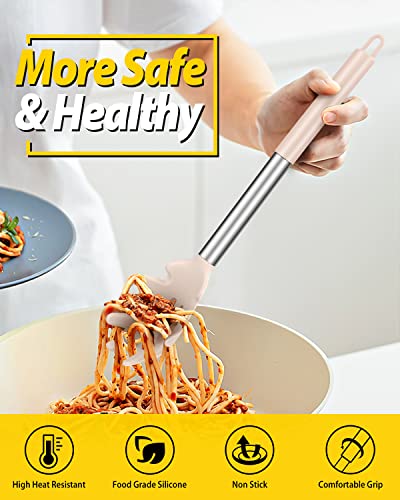 Silicone Soup Ladle and Pasta Spoon Set (2 Count)