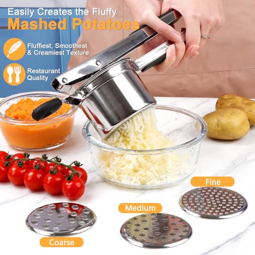 Potato Ricer With 3 Discs