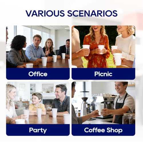 210 Pack 16 oz Disposable Paper Coffee Cup (16oz-210)