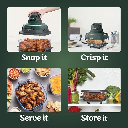 Crispi Glass Air Fryer (Green Bundle)