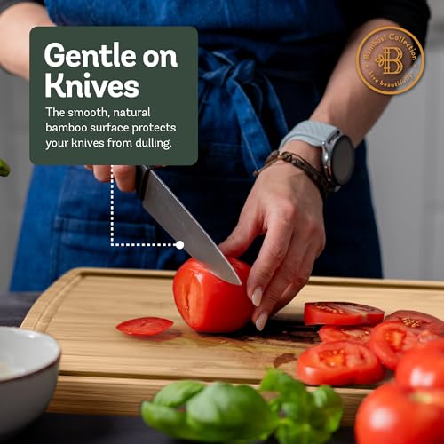 Bamboo Cutting Boards for Kitchen (4-Piece)