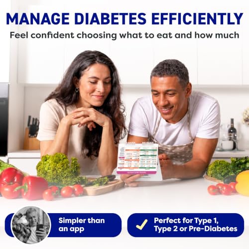 Diabetes Food List and Meal Planner (Blue)