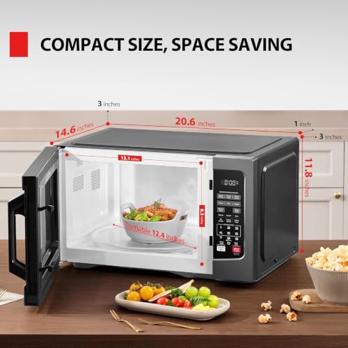 Countertop Microwave Oven (1.2 Cu.Ft.-Black)